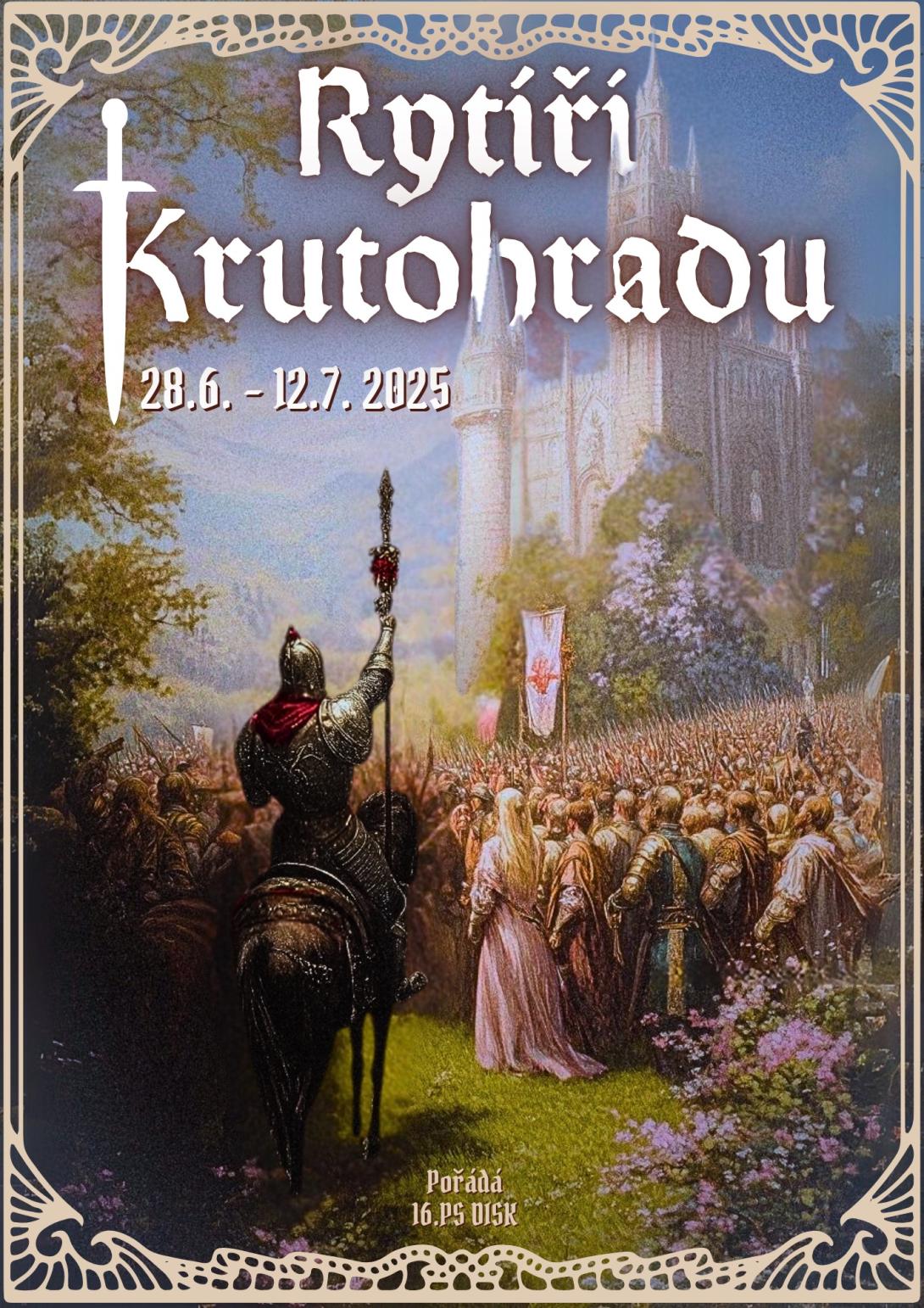 letní tábor 2025 rytíři Krutohradu